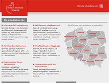 Tablet Screenshot of cik.org.pl